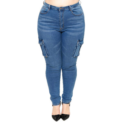 Tailored Women Hight Waisted Plus Size Long Pants Pocket Denim Jeans Stretch Length Jeans
Tailored Women Hight Waisted Plus Size Long Pants Pocket Denim Jeans Stretch Length Jeans