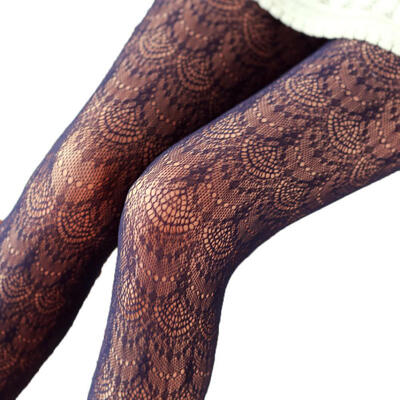 Sexy Lady Hollow Out Fan Pattern Pantyhose Footed Tights Stretchy Long Stockings 
Sexy Lady Hollow Out Fan Pattern Pantyhose Footed Tights Stretchy Long Stockings