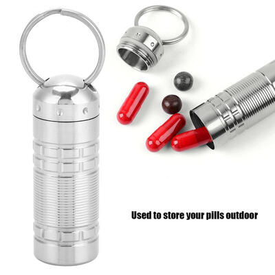 Greensen Titanium Waterproof Box Case Container Metal Sealed Medicine Bottle Outdoor Supplies
Greensen Titanium Waterproof Box Case Container Metal Sealed Medicine Bottle Outdoor Supplies