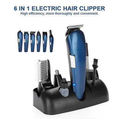 Greensen 6 In 1 Multi-functional Electric Hair Clipper Trimmer Cordless Rechargeable Razor Shaver Set
Greensen 6 In 1 Multi-functional Electric Hair Clipper Trimmer Cordless Rechargeable Razor Shaver Set