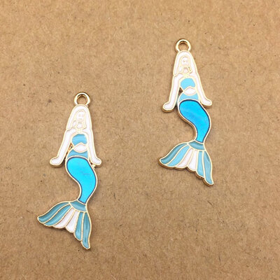 10Pcs Bag Cartoon Enamel Mermaid Charm Pendant For Diy BraceletNecklace Making Supplies
10Pcs Bag Cartoon Enamel Mermaid Charm Pendant For Diy BraceletNecklace Making Supplies