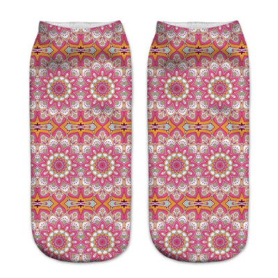 New Arrival Short Mandala Socks Women 3D Print High Quality Polyester Beauty Flower Low Cut Ankle Socks
New Arrival Short Mandala Socks Women 3D Print High Quality Polyester Beauty Flower Low Cut Ankle Socks