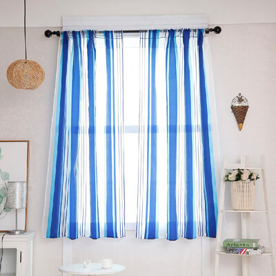 Semi Sheer Curtain Drape Sheer Window Curtains Vertical Stripes Lace Sheer Curtain 55"X40" 1 Panel
Semi Sheer Curtain Drape Sheer Window Curtains Vertical Stripes Lace Sheer Curtain 55"X40" 1 Panel
