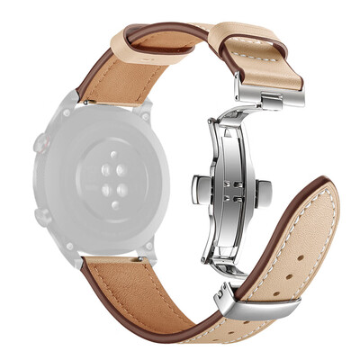 〖Follure〗Silver Butterfly buckle Leather Wrist Watch Strap Band For Huawei Honor magic 2
〖Follure〗Silver Butterfly buckle Leather Wrist Watch Strap Band For Huawei Honor magic 2