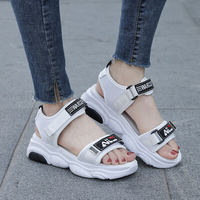 Thick-soled muffin heels casual shoes sandals Roman shoes low-soled shoes student shoes small fresh panda sole summer style
Thick-soled muffin heels casual shoes sandals Roman shoes low-soled shoes student shoes small fresh panda sole summer style