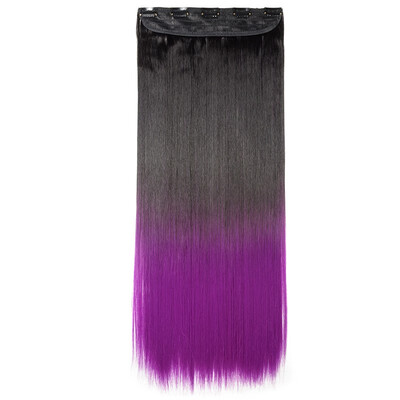 Ombre Synthetic Fiber Clips in on Hair Extension 34 Full Head One Piece 5 Clips Long Silky Curly Wavy
Ombre Synthetic Fiber Clips in on Hair Extension 34 Full Head One Piece 5 Clips Long Silky Curly Wavy