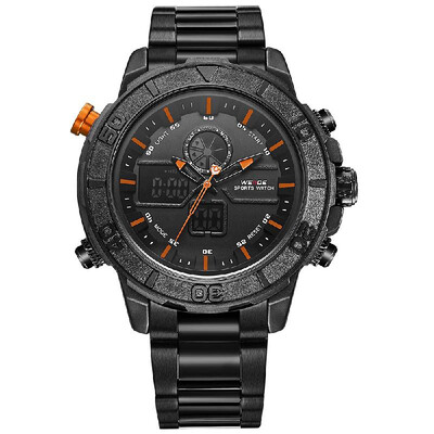 WEIDE WH6108 Dual Display Quartz Digital Luminous Men Watch Sports 3ATM Waterproof Big Dial Large Face Stopwatch Timer Week Alarm
WEIDE WH6108 Dual Display Quartz Digital Luminous Men Watch Sports 3ATM Waterproof Big Dial Large Face Stopwatch Timer Week Alarm