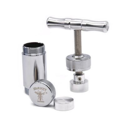 Siaonvr Hornet Metal Aluminum Presser Compressor Herb Grinder Tobacco Spice Crusher
Siaonvr Hornet Metal Aluminum Presser Compressor Herb Grinder Tobacco Spice Crusher