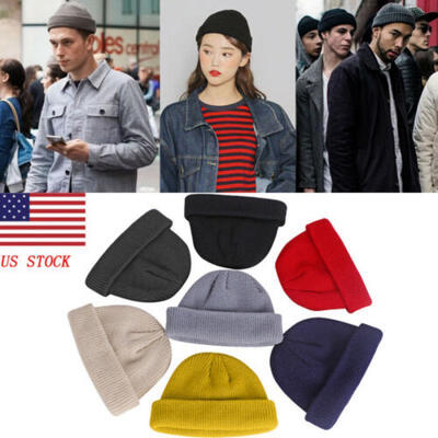 US Unisex Men Women Beanie Hat Warm Ribbed Winter Turn Ski Fisherman Docker Hat 
US Unisex Men Women Beanie Hat Warm Ribbed Winter Turn Ski Fisherman Docker Hat