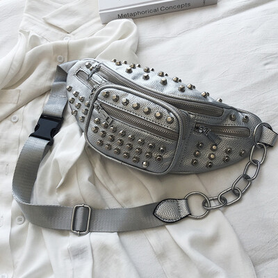 Bodypack women 2019 new fashion shoulder slung bag Korean version of wild spring&summer personality rivets
Bodypack women 2019 new fashion shoulder slung bag Korean version of wild spring&summer personality rivets