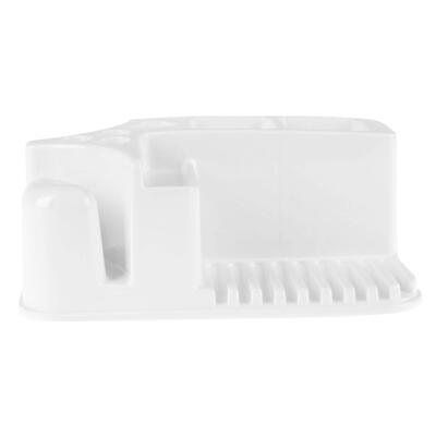 Rectangle Bathroom Cup Holder Rack Shelf Storage Cosmetics Organizer