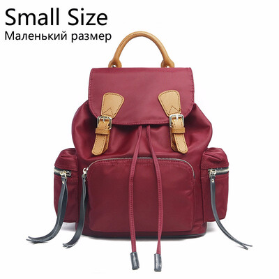 Vintage Waterproof Nylon Backpack Women Black School Bag for Teenagers Girls Drawstring Ladies Bagpack Youth Backpacks Female
Vintage Waterproof Nylon Backpack Women Black School Bag for Teenagers Girls Drawstring Ladies Bagpack Youth Backpacks Female