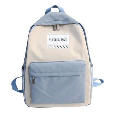 Ins style schoolbag female Korean version of high school students early tide brand campus simple 100 ancient feeling girl shoulder 
Ins style schoolbag female Korean version of high school students early tide brand campus simple 100 ancient feeling girl shoulder