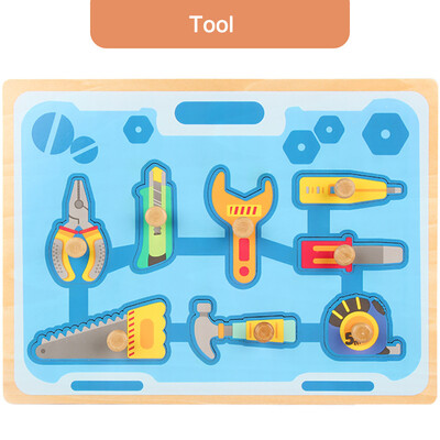 Tailored Childrens Puzzle Grasp Board Puzzle Birthday Boy Girl Educational Toy