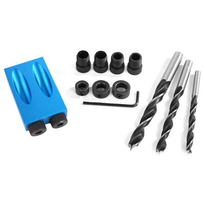 Greensen 14pcsset 15 Degree Hole Angle Drilling Locator Aluminium Woodworkers Guide
Greensen 14pcsset 15 Degree Hole Angle Drilling Locator Aluminium Woodworkers Guide