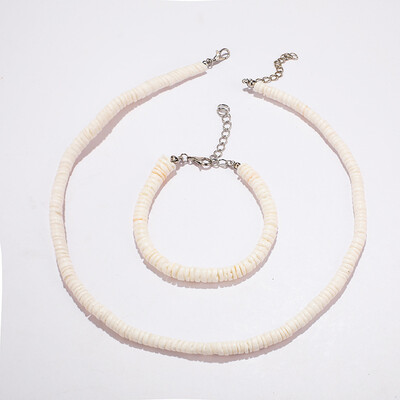 Bohemian Hawaii Puka White Clam Shell Necklace Irregular Chips Seashell Choker Necklace Summer Beach Statement Jewelry
Bohemian Hawaii Puka White Clam Shell Necklace Irregular Chips Seashell Choker Necklace Summer Beach Statement Jewelry