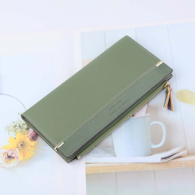 Tailored Women Long Wallet Fashion Zipper Bag Multicolor Wallet Splicing Wild Coin Purse
Tailored Women Long Wallet Fashion Zipper Bag Multicolor Wallet Splicing Wild Coin Purse