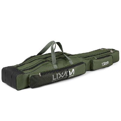 Lixada 130cm150cm Three Layers Fishing Bag Portable Folding Fishing Rod Reel Tackle Tool Carry Case Carrier Travel Bag 
Lixada 130cm150cm Three Layers Fishing Bag Portable Folding Fishing Rod Reel Tackle Tool Carry Case Carrier Travel Bag