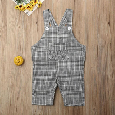 Toddler Kids Baby Boys Girls Plaid Pants Overalls Suspender Jumpsuits Playsuit
Toddler Kids Baby Boys Girls Plaid Pants Overalls Suspender Jumpsuits Playsuit