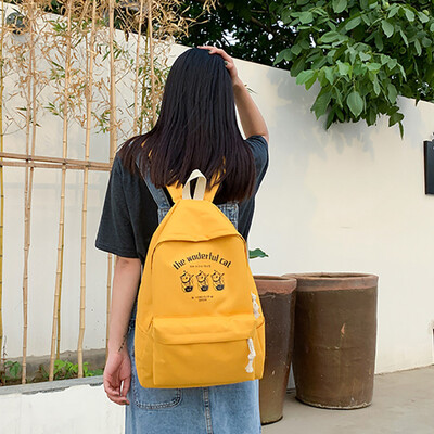 Tailored Fashion Women Oxford Letter Color Capacity Student Backpack Travel Couple Bag
Tailored Fashion Women Oxford Letter Color Capacity Student Backpack Travel Couple Bag