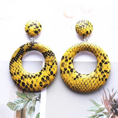 EK625 2019 New Big Round Drop Earrings for Women Punk Vintage Oversize Big Statement Earrings Snake Skin Party Jewelry Oorbellen
EK625 2019 New Big Round Drop Earrings for Women Punk Vintage Oversize Big Statement Earrings Snake Skin Party Jewelry Oorbellen