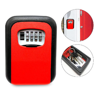 Key Storage Lock Box 4-Digit Combination Lock Box Wall Mounted Lock Box Key Safe Box Security Key Holder
Key Storage Lock Box 4-Digit Combination Lock Box Wall Mounted Lock Box Key Safe Box Security Key Holder