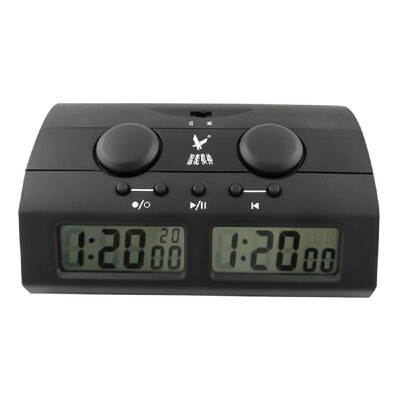 Chess Clock Professional Multifunctional Digital Chess Timer Count Up Down Timer Game Timer with Bouns&Delay PQ9902C
Chess Clock Professional Multifunctional Digital Chess Timer Count Up Down Timer Game Timer with Bouns&Delay PQ9902C