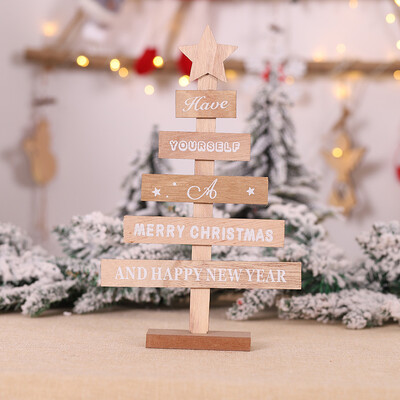 Toponeto Christmas Tree Ornaments Colorful Wooden Cutout Creative Christmas Decoration
Toponeto Christmas Tree Ornaments Colorful Wooden Cutout Creative Christmas Decoration