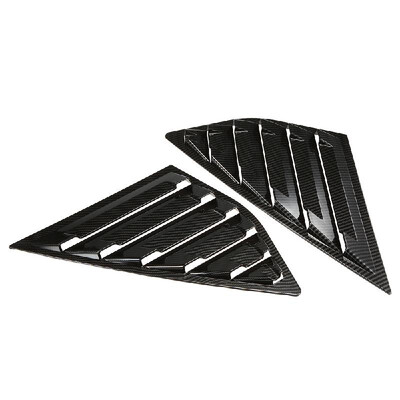 Car Window Side Louvers Vent 2PCS Shiny Carbon Fiber Style Louver Cover Vents Scoop for Ford Focus ST RS MK3 Hatchback
Car Window Side Louvers Vent 2PCS Shiny Carbon Fiber Style Louver Cover Vents Scoop for Ford Focus ST RS MK3 Hatchback