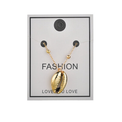 Summer Bohemian Pearl Conch Shells Necklace Sea Beach Shell Pendant Necklace For Women Long Chain Necklace Fashion Jewelry
Summer Bohemian Pearl Conch Shells Necklace Sea Beach Shell Pendant Necklace For Women Long Chain Necklace Fashion Jewelry