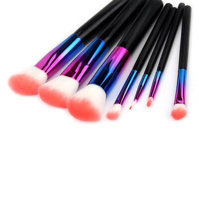〖Follure〗7Pcs Pro Makeup Cosmetic Brushes Set Powder Foundation Eyeshadow Lip Brush