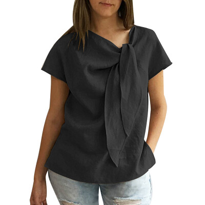 Women Blouses Shirts 2019 Summer Vintage O Neck Short Sleeve Shirt Casual Loose Solid Tops Plus Size Female Autumn Blusas
Women Blouses Shirts 2019 Summer Vintage O Neck Short Sleeve Shirt Casual Loose Solid Tops Plus Size Female Autumn Blusas