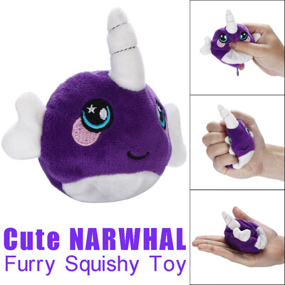 9cm Furry Squishies Cute Narwhal Foamed Stuffed Slow Rising Squeeze Stress Toys 
9cm Furry Squishies Cute Narwhal Foamed Stuffed Slow Rising Squeeze Stress Toys