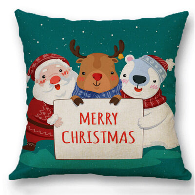 2020 New 18" Christmas Linen Pillow Cover Santa Claus Pattern Square Pillow Case Cushion Car Home Decor 14 Pattern
2020 New 18" Christmas Linen Pillow Cover Santa Claus Pattern Square Pillow Case Cushion Car Home Decor 14 Pattern