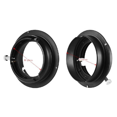 Andoer Photo Studio Universal 95mm Mini Flash to Bowens Mount Speedring Converter Adapter Ring for Neewer Andoer Godox 180W 250W 3
Andoer Photo Studio Universal 95mm Mini Flash to Bowens Mount Speedring Converter Adapter Ring for Neewer Andoer Godox 180W 250W 3