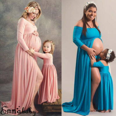 Photography Prop Pregnant Women Maxi Dress Gown Maternity Mother Daughter Match
Photography Prop Pregnant Women Maxi Dress Gown Maternity Mother Daughter Match