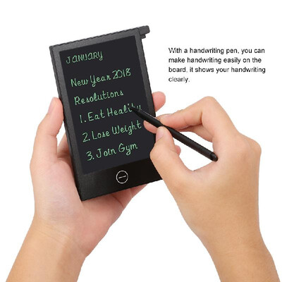 LCD Writing Tablet Electronic Writing & Drawing Board 5-inch Doodle Board Handwriting Paper Drawing Tablet with Erase Button Adhes
LCD Writing Tablet Electronic Writing & Drawing Board 5-inch Doodle Board Handwriting Paper Drawing Tablet with Erase Button Adhes