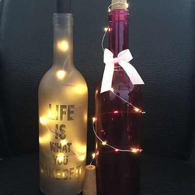 Gobestart Solar Wine Bottle Cork Shaped String Light 10 LED Night Fairy Light Lamp MR
Gobestart Solar Wine Bottle Cork Shaped String Light 10 LED Night Fairy Light Lamp MR