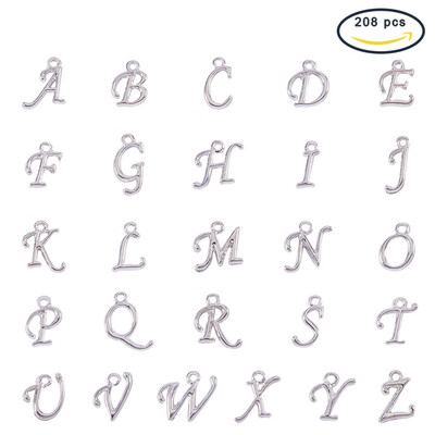 PH PANDAHALL 1 Box Alloy Alphabet Charm Pendant Loose Beads With Hole For Jewelry Making
PH PANDAHALL 1 Box Alloy Alphabet Charm Pendant Loose Beads With Hole For Jewelry Making