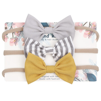 3pcsset Baby Headband Bow Headwear Good Elastic Boy Girl Beanie Spring Autumn Childrens hair accessories
3pcsset Baby Headband Bow Headwear Good Elastic Boy Girl Beanie Spring Autumn Childrens hair accessories