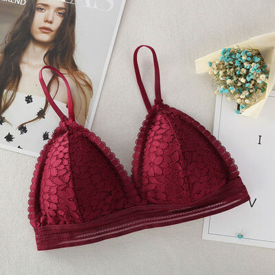 Sexy Front Cross Side Buckle Wireless Lace Bra Breathable for Women Sport Yoga
Sexy Front Cross Side Buckle Wireless Lace Bra Breathable for Women Sport Yoga