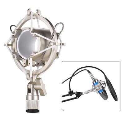 Univerdal Condenser Microphone Mic Shock Mount Holder Bracket Plastic Anti-vibration for On-line Broadcasting Studio Music Recordi
Univerdal Condenser Microphone Mic Shock Mount Holder Bracket Plastic Anti-vibration for On-line Broadcasting Studio Music Recordi