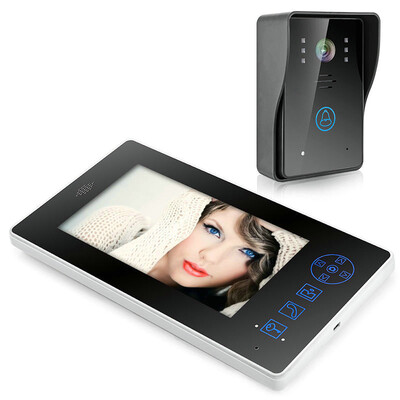 7 inch 24G Wireless Video Door Phone Intercom Doorbell Home Security Camera