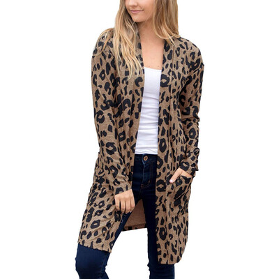 Roseonmyhand Women Long Sleeve Leopard Print Pocket Fashion Coat Blouse T-Shirt Cardigan Top 
Roseonmyhand Women Long Sleeve Leopard Print Pocket Fashion Coat Blouse T-Shirt Cardigan Top