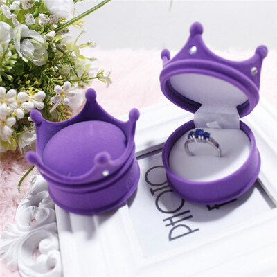 FUNNYBUNNY Crown Flock Velvet Ring Display Box Earring Stud Necklace Jewelry Case Gift
FUNNYBUNNY Crown Flock Velvet Ring Display Box Earring Stud Necklace Jewelry Case Gift
