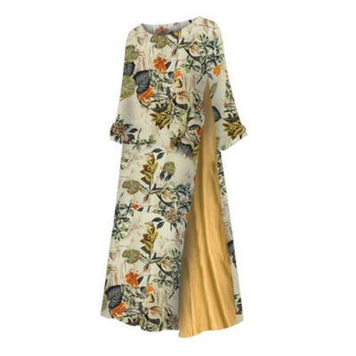 Womens Maxi Beach Dress Summer Half Sleeve Casual Boho Kaftan Tunic Gypsy Ethnic Style Floral Print Dresses -5XL
Womens Maxi Beach Dress Summer Half Sleeve Casual Boho Kaftan Tunic Gypsy Ethnic Style Floral Print Dresses -5XL