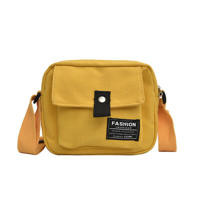 Tailored 2019 Summer New Fashion Woman Shoulder Canvas Bag Student Simple Messenger Bag
Tailored 2019 Summer New Fashion Woman Shoulder Canvas Bag Student Simple Messenger Bag