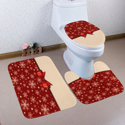 〖Follure〗3PCS Christmas Bathroom Non-Slip Pedestal Rug Lid Toilet Cover Bath Mat Set
〖Follure〗3PCS Christmas Bathroom Non-Slip Pedestal Rug Lid Toilet Cover Bath Mat Set