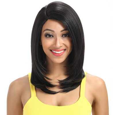 Noble 18 Inch Straight Hair U Part Elastic Lace Synthetic Wigs Cosplay Wig Natural Color 1B Synthetic Lace Wig
Noble 18 Inch Straight Hair U Part Elastic Lace Synthetic Wigs Cosplay Wig Natural Color 1B Synthetic Lace Wig
