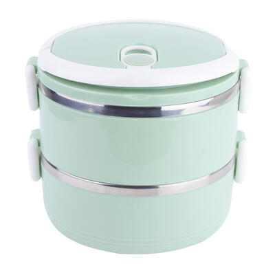Greensen Stainless Steel 2-Layer Thermal Lunch Box Stackable Leakproof Lunch Container
Greensen Stainless Steel 2-Layer Thermal Lunch Box Stackable Leakproof Lunch Container